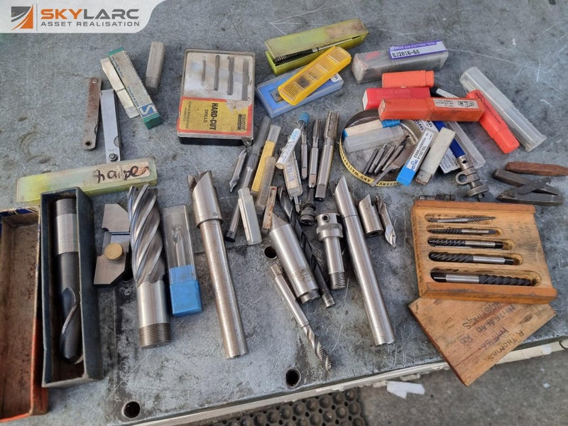 Assorted End Mills, Drills, Taps, & More Carousel 1