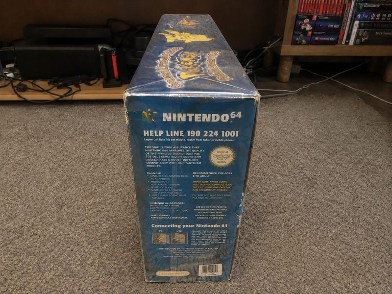Nintendo 64 Pokémon Special Limited Edition PokéMania N64 Boxed Console Carousel 1