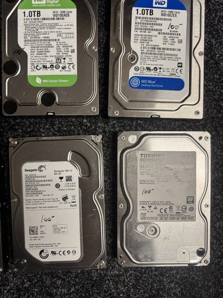 1TB 3.5” HDD*10 Carousel 2