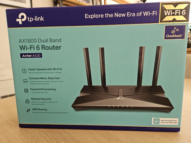 TP-Link AX1800 Dual Band Wifi 6 Router Carousel 1