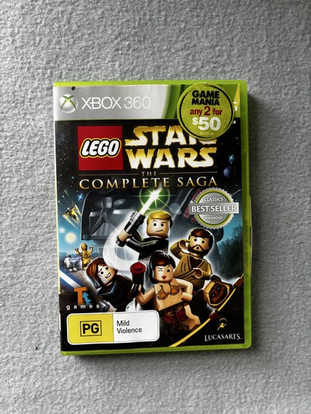 Lego Star Wars: The Complete Saga - Xbox 360 Classics Carousel 1