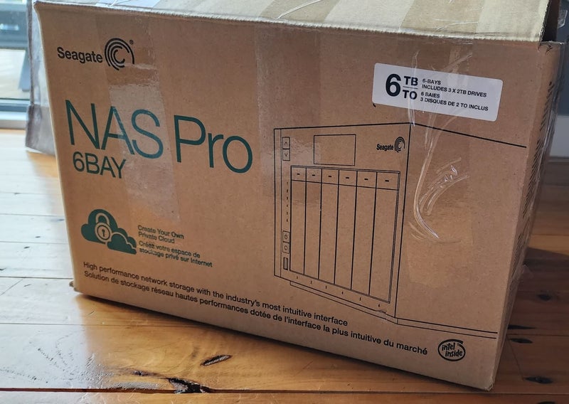 SEAGATE NAS PRO 6BAY DP-6 - NEW w 6TB HDD INCLUDED *sale* Carousel 2