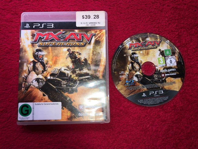MX vs ATV: Supercross - PS3 Game Carousel 1