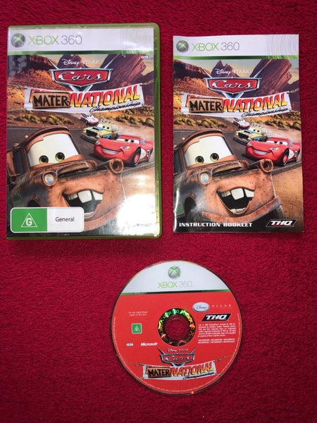 Cars Mater-National - RARE XBOX360 Game Carousel 1