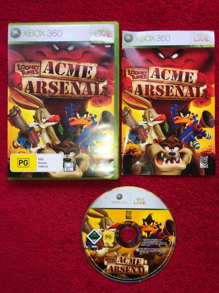 Looney Tunes: Acme Arsenal - NEAR NEW XBOX360 Game Carousel 1