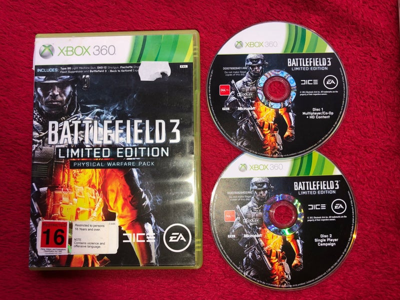 Battlefield 3: Limited Edition Physical Warfare Pack - XBOX360 Game Carousel 1