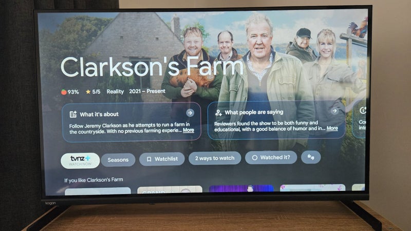 Kogan 32" QLED Full HD Smart Google TV (FQ9T) – Excellent Condition Carousel 1