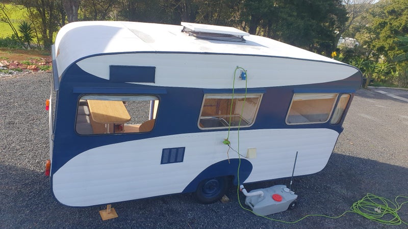 Vintage 1977 Zephyr Caravan – Solar, Insulated, Fr | Trade Me Motors