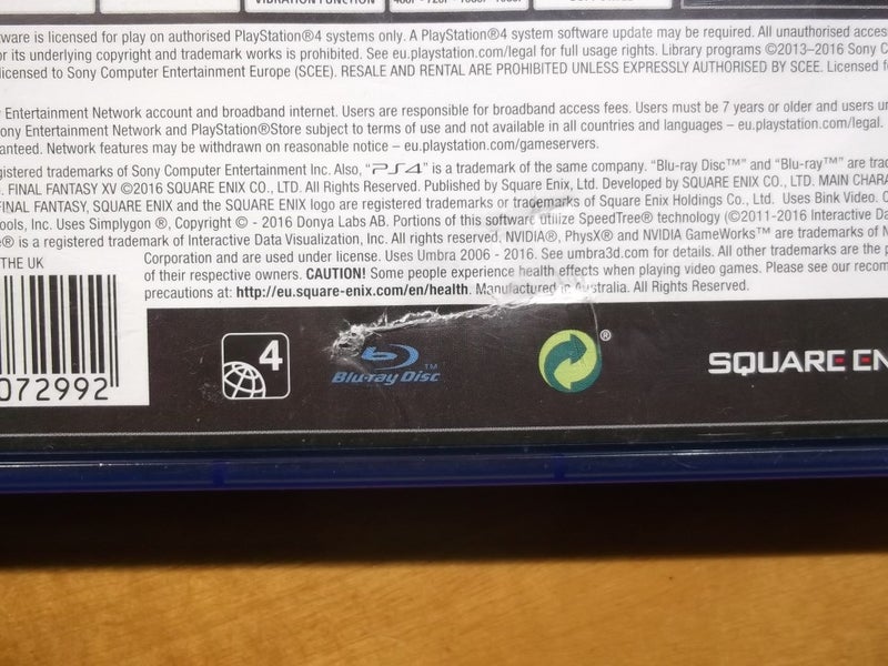 Final Fantasy XV Day One Edition - PS4 Game - VG Condition Carousel 6