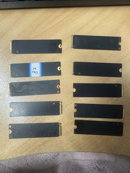 256GB M.2 NVME SSD * 10 Carousel 5