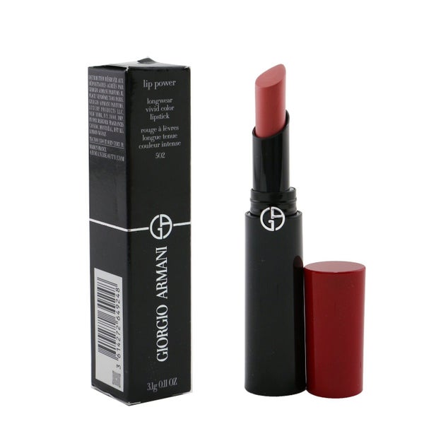 Giorgio Armani Lip Power Longwear Vivid Color Lipstick - # 502 Desire 3.1g/0.... Carousel 2