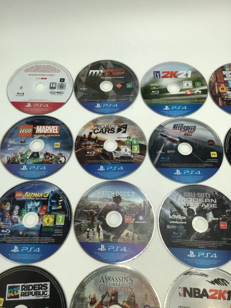 * HUGE BULK 29x Awesome PS4 Game Discs!* Carousel 2
