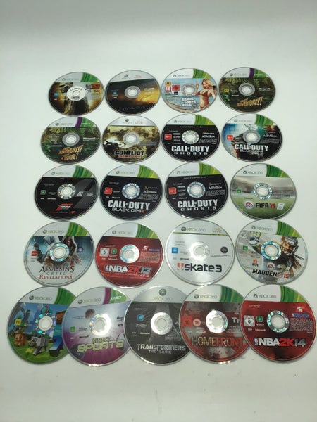 * HUGE BULK 79x Awesome Xbox 360 Game Discs! * Carousel 5