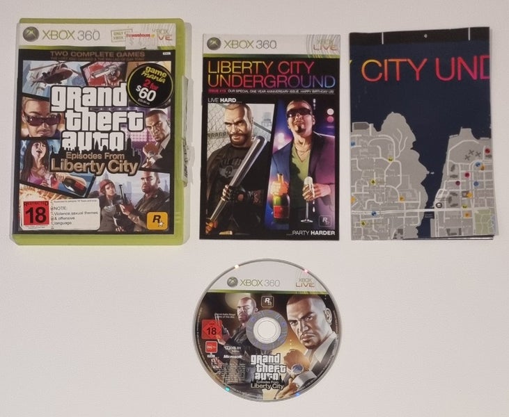 Grand Theft Auto Episodes From Liberty City–Xbox 360-PAL–Tested & Resurfaced Carousel 1