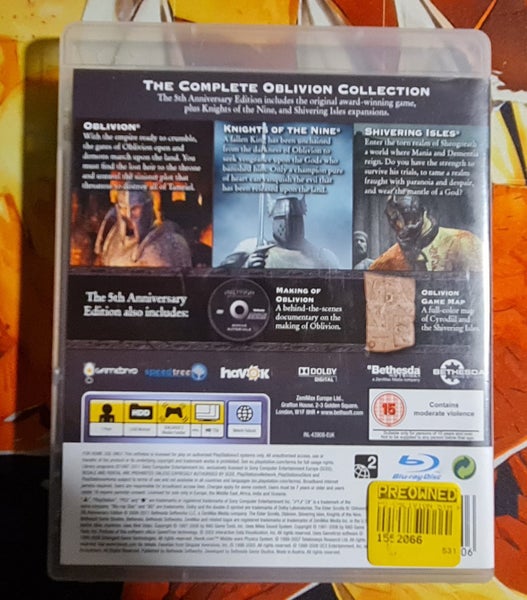 Oblivion 5th Anniversary Edition Carousel 4