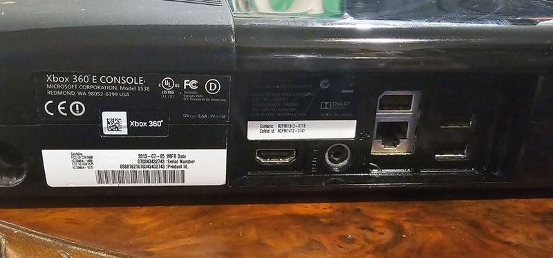 Xbox 360 E console FAULTY (No Power supply) Carousel 2