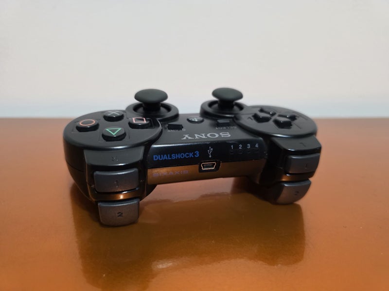 Official Sony PS3 DualShock 3 Wireless Controller with Brand New Charging Cable Carousel 2