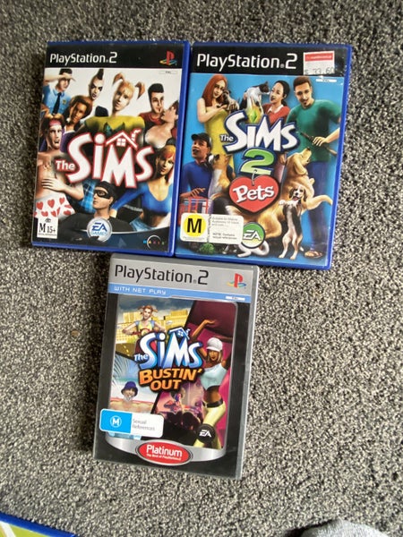** bulk buy SIMS PS2 GAMES X 3 ** Carousel 1