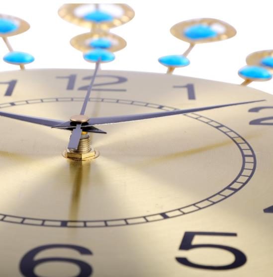 Peacock Wall Clock Carousel 2