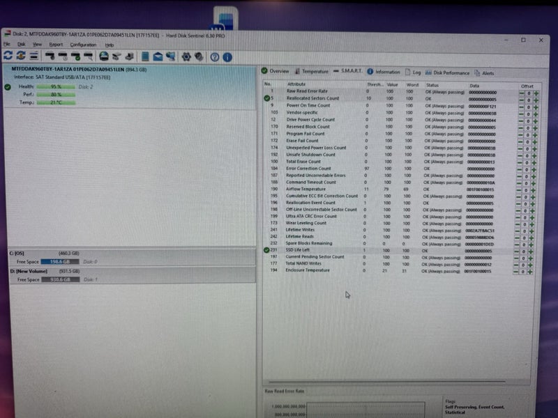 960GB SATA SSD Carousel 2