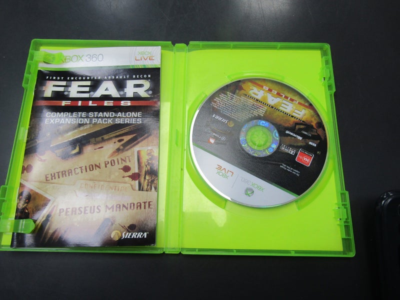 XBOX 360 GAME F.E.A.R. FILES COMPLETE STAND ALONE EXPANSION PACK SERIES Carousel 2
