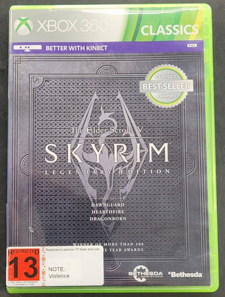 The Elder Scrolls V Skyrim Xbox 360 Game Carousel 1