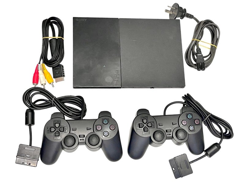 PS2 Slim Console Bundle (Console + 2 Controllers + Cables) Carousel 1