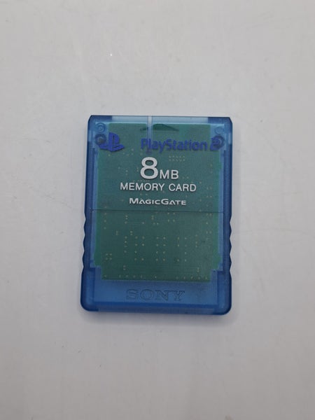 * Genuine Clear Blue PS2 Memory Card SCPH-10020 * Carousel 1