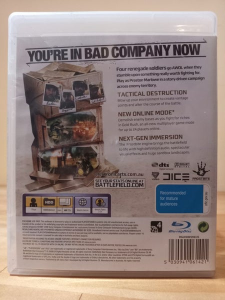 Battlefield bad company - playstation 3 game (ps3 game) Carousel 2