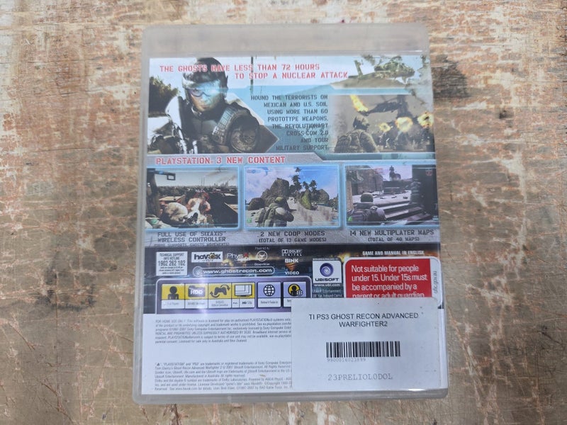 Tom Clancy's Ghost Recon Advanced Warfighter 2 – PS3 Carousel 2