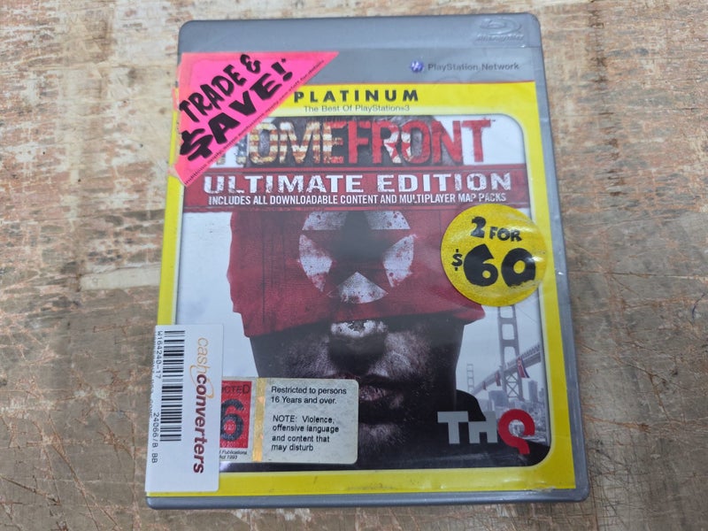 Homefront Ultimate Edition – PS3 Platinum Carousel 1