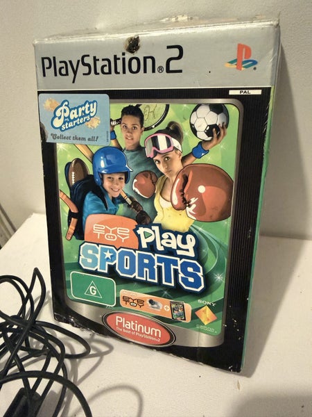 PS2 EyeToy Play Sports Boxed Bundle (Silver Camera + Game) Carousel 1