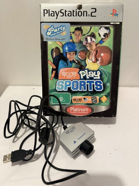 PS2 EyeToy Play Sports Boxed Bundle (Silver Camera + Game) Carousel 2