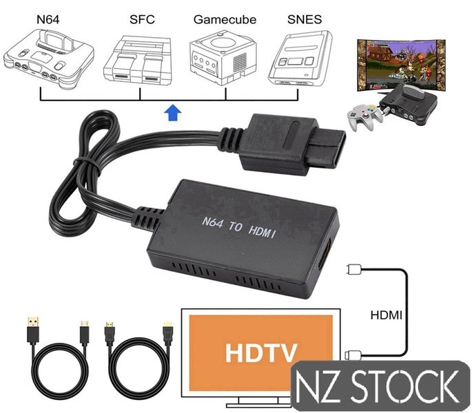 N64 To HDMI Converter Adapter Carousel 5