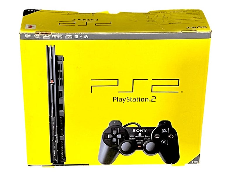 PS2 Slim Console Bundle (Boxed) w/ Controller & Cables Carousel 11