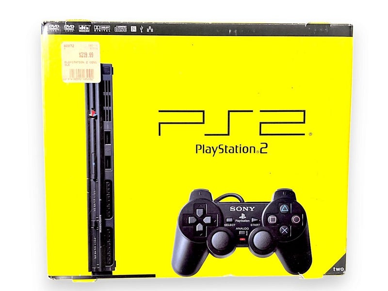 PS2 Slim Console Bundle (Boxed) w/ Controller & Cables Carousel 2
