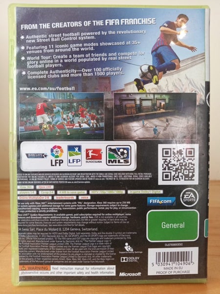 Fifa street - xbox 360 game Carousel 2