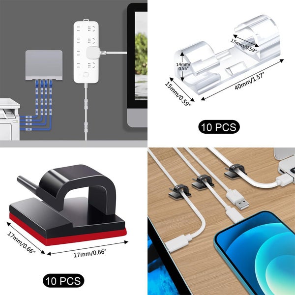 200pcs Cable Management Kit Clearance Carousel 9