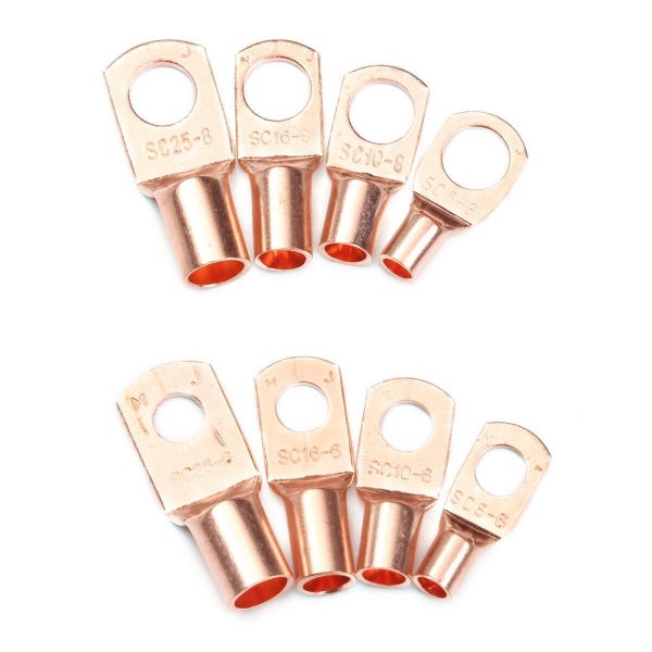 Copper Wire Lugs with Heat Shrink Set 140Pcs Carousel 5