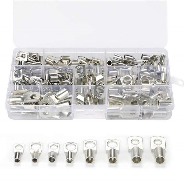 Copper Wire Lugs with Heat Shrink Set 220pcs Carousel 6