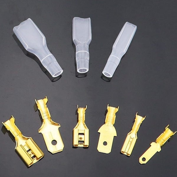 2.8/4.8/6.3mm Male Female Wire Spade Connector 900pcs Carousel 2