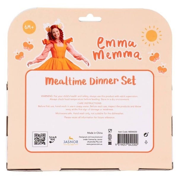 Emma Memma Mealtime Dinner Set 3pc Carousel 4