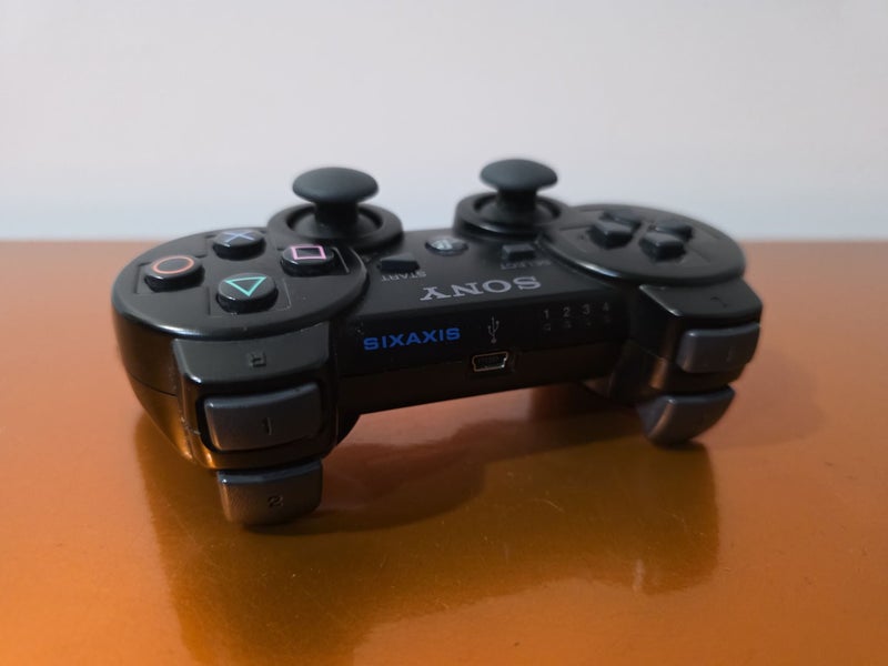 Official Sony PS3 SIXAXIS Wireless Controller with Brand New Charging Cable Carousel 3