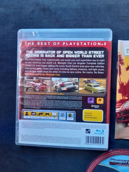 Midnight Club Los Angeles Playstation 3 Carousel 2