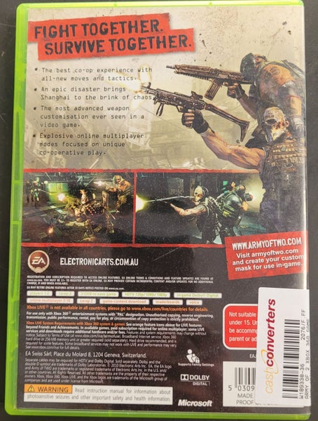 Army of Two The 40th Day Xbox 360 Game Carousel 4