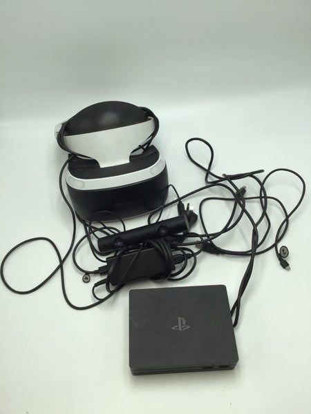 * PS VR V2 Headset w/ Processor Unit, Cables, Camera & Box! * Carousel 2