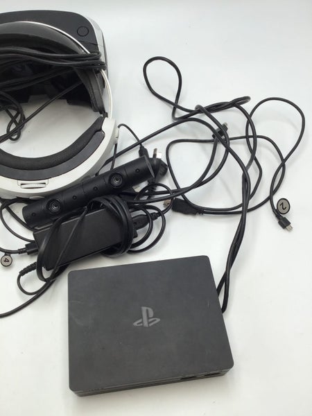 * PS VR V2 Headset w/ Processor Unit, Cables, Camera & Box! * Carousel 5