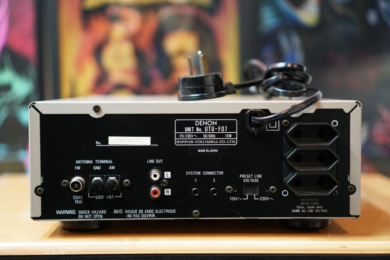 Denon UTU-F07 AM/FM Radio with Excellent Reception Made in Japan - Warranty! Carousel 6