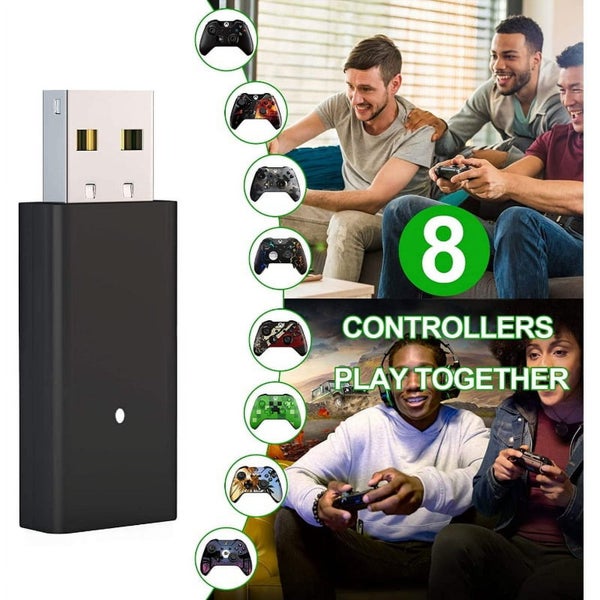 Wireless Adapter for Xbox Controller Works with Windows 10 PC Laptop Compat Carousel 5