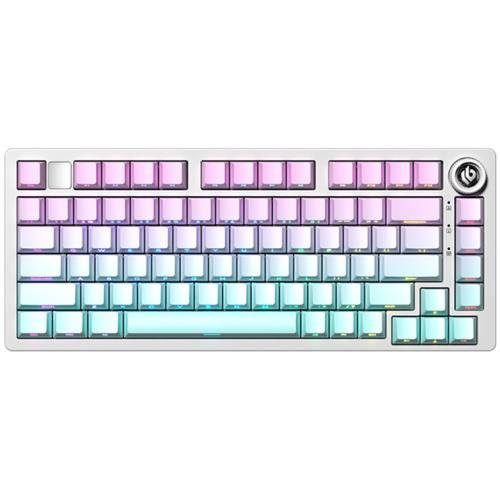 LEOBOG Hi75c PRO 75% Tri-mode Mechanical Keyboard - Vanilla Ice Aluminium Alloy Carousel 1